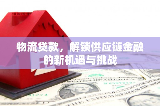 玉州物流贷款，解锁供应链金融的新机遇与挑战