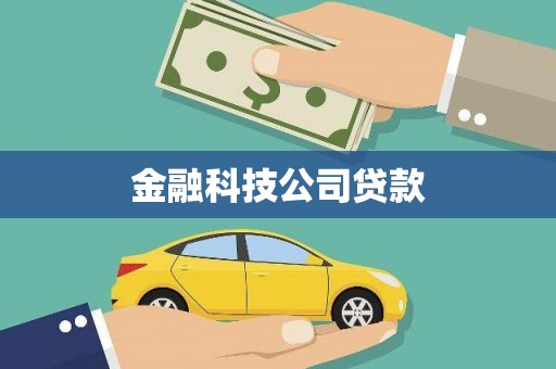 玉州金融科技公司贷款