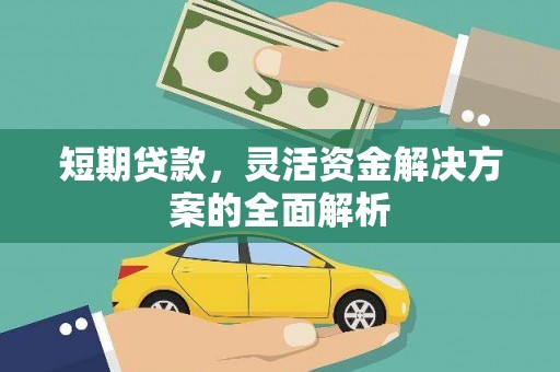 玉州短期贷款，灵活资金解决方案的全面解析
