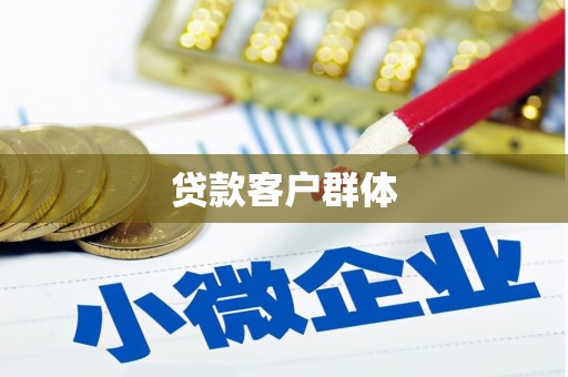 玉州贷款客户群体